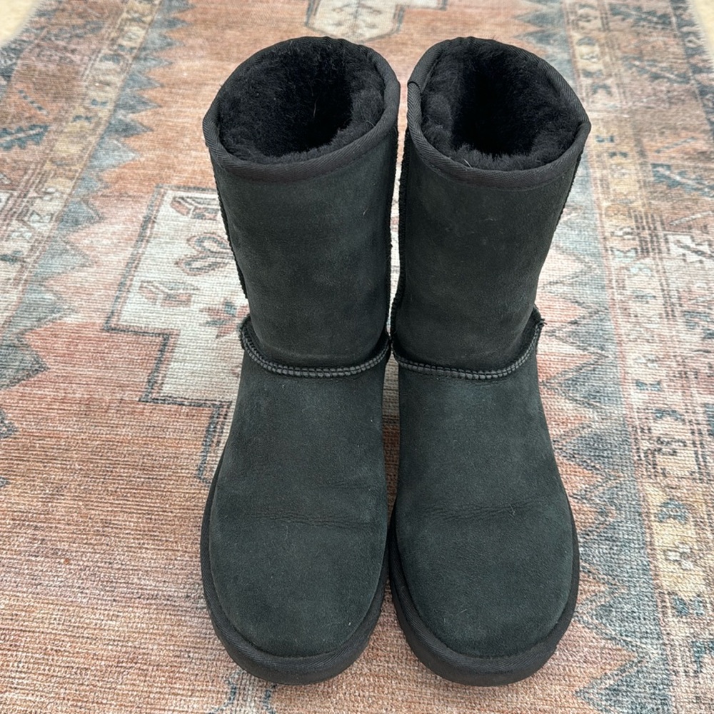 Black UGG boots size 8